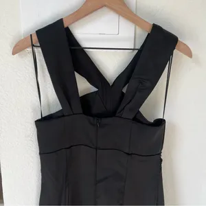 New ASTR The Label Georgiana Halter Neck Maxi Dress in Black thumbnail 9
