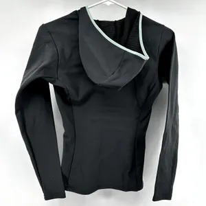 Arc'teryx Hoodie Performance Long Sleeve Top Fitted Outdoor Gray Aqua Small thumbnail 7