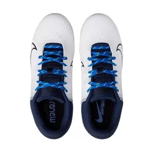 Nike Hyperdiamond 4 Pro Cleats Women’ 8 White Blue Metal Fastpitch Softball NWT thumbnail 2
