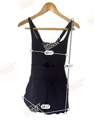 Source Unknown Classic black romper thumbnail 2