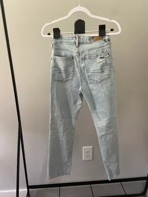 American Eagle Ankle Straight Jeans thumbnail 2