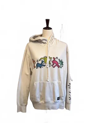 Kith x Keith Haring Collaboration Hoodie Size M Streetwear thumbnail 2