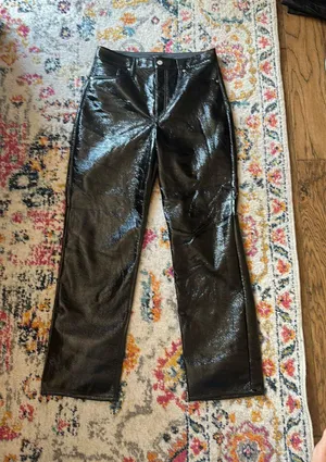 Express leather pants  thumbnail 1