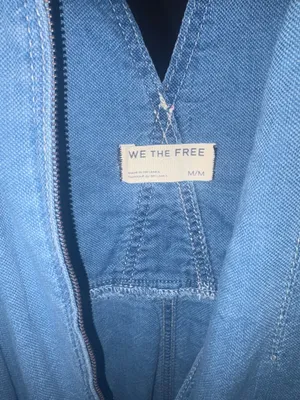 Free People Overalls Denim thumbnail 4