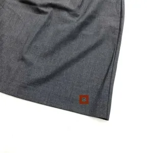 Theory Gray Career Skirt High Waist Pencil‎ Skirt Business Office Wear Sz 8-flaw thumbnail 5