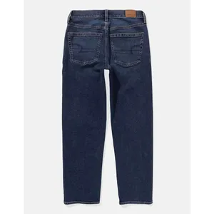 American Eagle Stretch Super High-Waisted Ankle Straight Jean - Dark Wash - 18 thumbnail 14