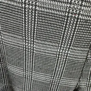 Lane Bryant Black White Checkered Plaid High Rise Straight Leg Pull‎ On Pants 22 thumbnail 3