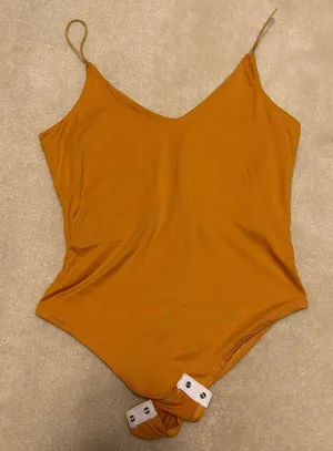 Mustard Bodysuit thumbnail 1