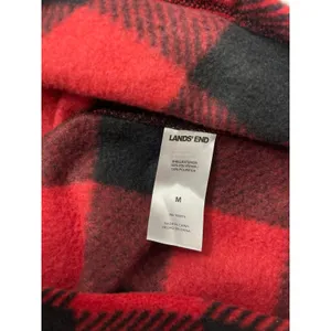 Lands' End Women’s Powder Fleece Quarter Zip Pullover Size M New With Tag thumbnail 7