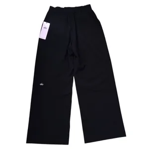 Alo Yoga High-Waist Pursuit Trouser (Regular) Black S thumbnail 9