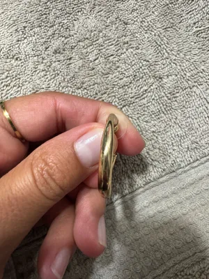 Chunky hoops Gold thumbnail 2