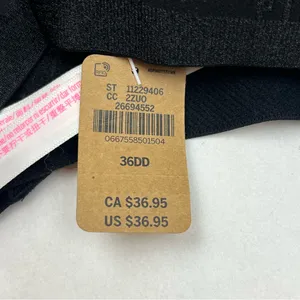 PINK Victoria’s Secret‎ Black Bra Womens Size 36DD Style# 839038 - QB4 NEW thumbnail 4