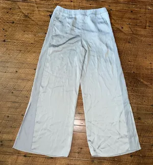 Prima Tornai for Azazie silky silver wide leg 31 pants thumbnail 1