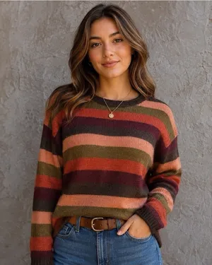 Madewell Striped Sweater Wool Alpaca Blend Women’s Size XXS thumbnail 1