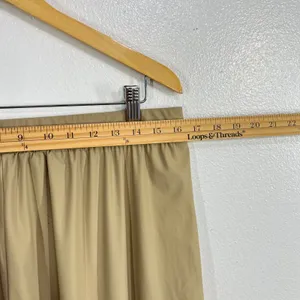 Uniqlo Ultra Stretch AIRism Straight Wide Pants Womens XL Khaki Beige UV Protect thumbnail 9