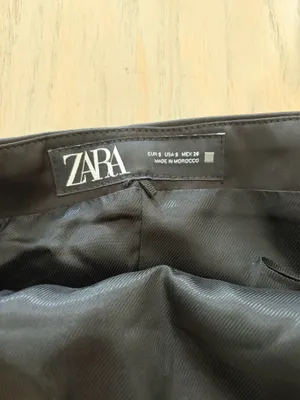 Black Zara Strapless Top Tie Detail thumbnail 3