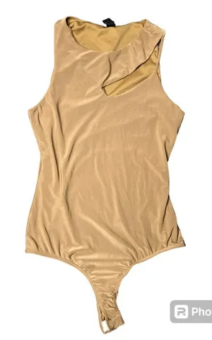Windsor Tan‎ Cutout Bodysuit thumbnail 1