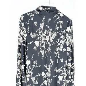 Free People Aries‎ Satin Floral Cut Out Back Mini Dress Women's L Boho Chic thumbnail 5