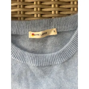 Marine Layer Harper Cashmere Sweater small layered luxury cabincore workwear thumbnail 6