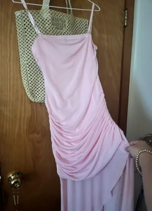 Tiger Mist pink dress midi thumbnail 5