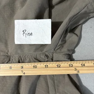 LL Bean Ripstop Shorts Womens Size 16 Taupe Nylon Hiking Gorpcore Granola Girl thumbnail 10