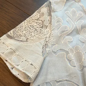 Women’s Light Blue Lace Mini Dress Size Medium C22-007 thumbnail 4
