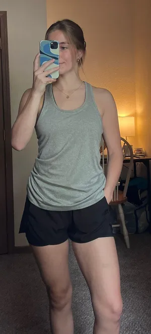 Gray Dri-Fit Workout Tank thumbnail 1