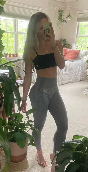 Grey Gymshark Leggings thumbnail 1