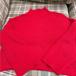 Sanctuary Vibrant Red Crew Neck Sweater thumbnail 3