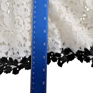 Son Yoon Joo Black White Lace Bows Fitted Pencil Sheer Unlined Dress Coquette thumbnail 7