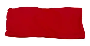 Bandeau Bikini Top Women‎ Small Red Excellent Solid Strapless Swim Resortwear thumbnail 1