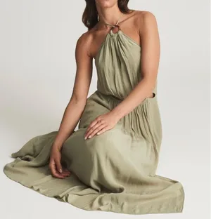 Reiss Marta Resort Midi Dress thumbnail 1