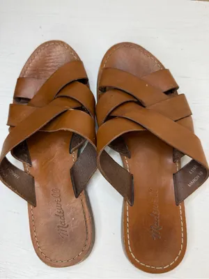 Madewell Boardwalk Woven Slide Sandal sz 8 thumbnail 5