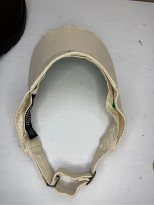 Vintage Distressed Khaki Polo Ralph Lauren Visor thumbnail 5