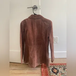 Wet Seal Vintage brown leather jacket size Medium thumbnail 5
