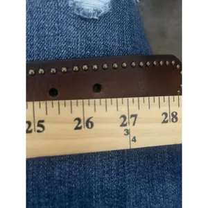 Roper NWOT Women's Size S Bling Studded Cowboy Western Rhinestone‎ Leather Belt thumbnail 7