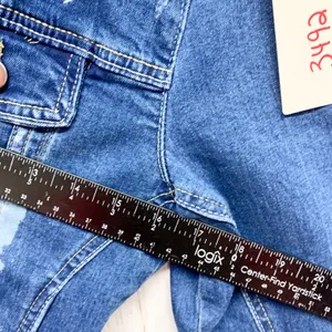 Little Big Town Girl Crush Denim Jacket‎ Women S Blue Distressed Concert Band S thumbnail 7