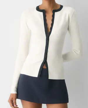 Aritzia light pink cardigan  thumbnail 1