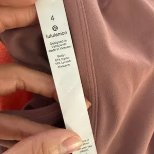 lululemon Align Dress in Mauve Pink Maxi with Slit Size 4 Get Going Slim Fit thumbnail 7