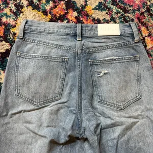 Pistola Distressed Wide Leg Crop Jeans Womens 27 Blue thumbnail 4
