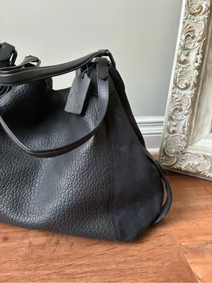 Coach Edie 42 Leather Suede Shoulder Bag, 20334 thumbnail 8