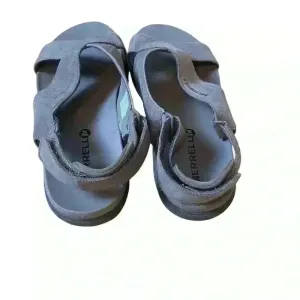 Merrell Around Town Sunvue Leather Strap Sandals in Stone Size 7‎ Comfort Shoes thumbnail 5