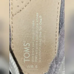 Toms Gray Tweed Alpargata Size 6.5 thumbnail 6