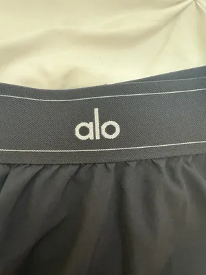 Black Alo Tennis Yoga Skirt thumbnail 3