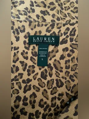 Ralph Lauren Leopard Print pijama thumbnail 3