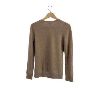 Charter Club Luxury 100% Cashmere Sweater Tan Camel Crew Neck Small thumbnail 2