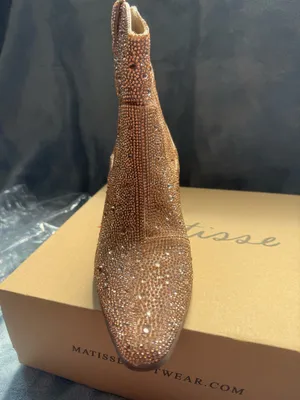 Matisse Harlow Rhinestone Boots 10 NEW thumbnail 5