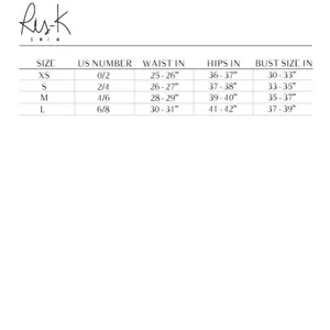 Ris-k Prowl Top & Horizon Bottom Ruffle Bikini, Black, Size S, NWOT thumbnail 4