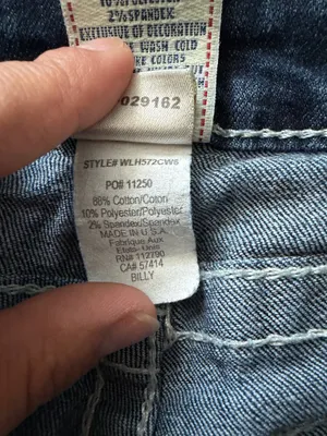 True Religion Y2K Low Rise Straight Dark Wash Jeans thumbnail 7