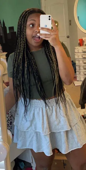 Aerie Ruffled Skirt thumbnail 1
